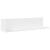Rafturi de perete, 2 buc., alb, 75x16,5x16,5 cm, lemn prelucrat GartenMobel Dekor