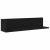 Rafturi de perete 2 buc. negru, 75x16,5x16,5 cm, lemn prelucrat GartenMobel Dekor