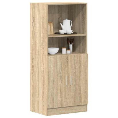 Dulap bucătărie stejar Sonoma, 57x41,5x131,5 cm, lemn prelucrat GartenMobel Dekor