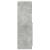 Dulap de bucătărie, gri beton 57x41,5x131,5 cm lemn prelucrat GartenMobel Dekor
