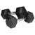 GANTERE DUMBBELL HEX FONTA CAUCIUCATA 2X8KG REBEL ACTIV EuroGoods Quality