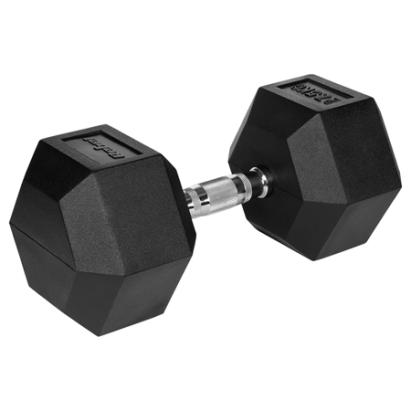 GANTERE DUMBBELL HEX FONTA CAUCIUCATA 27.5KG REBEL ACTI EuroGoods Quality