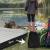 Saltea camping, 2 persoane, gonflabila, cu pompa electrica incorporata, 220-240 V, PVC, gri si negru, 203x152x30 cm GartenVIP DiyLine