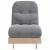 Canapea futon cu saltea, 60x206x11 cm, lemn masiv de pin GartenMobel Dekor
