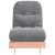 Canapea futon cu saltea, 60x206x11 cm, lemn masiv douglas GartenMobel Dekor