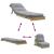 Canapea futon cu saltea, 60x206x11 cm, lemn de pin tratat GartenMobel Dekor