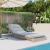 Canapea futon cu saltea, 70x206x11 cm, lemn masiv de pin GartenMobel Dekor