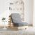 Canapea futon cu saltea, 70x206x11 cm, lemn masiv de pin GartenMobel Dekor