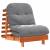 Canapea futon cu saltea, maro, 70x206x11 cm, lemn masiv de pin GartenMobel Dekor