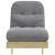 Canapea futon cu saltea, 70x206x11 cm, lemn de pin tratat GartenMobel Dekor