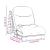 Canapea futon cu saltea, 70x206x11 cm, lemn de pin tratat GartenMobel Dekor