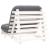 Canapea futon cu saltea, alb, 80x206x11 cm, lemn masiv de pin GartenMobel Dekor