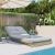 Canapea futon cu saltea, 90x206x11 cm, lemn de pin tratat GartenMobel Dekor