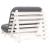 Canapea futon cu saltea, alb, 100x206x11 cm, lemn masiv de pin GartenMobel Dekor