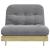 Canapea futon cu saltea, 100x206x11 cm, lemn de pin tratat GartenMobel Dekor
