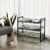 Suport depozitat incaltaminte, Songmics, 3 polite, metal, negru, 74x30.7x62.8 cm GartenVIP DiyLine