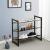 Suport depozitat incaltaminte, Songmics, 3 polite, metal, negru, 74x30.7x62.8 cm GartenVIP DiyLine