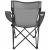 Scaun pliabil gradina, camping, pescuit, gri, cu suport pahar/sticla, husa, max 100 kg, 80x44x80 cm, Trizand GartenVIP DiyLine