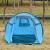 Cort camping, 2 persoane, impermeabil, tip igloo, cu husa, albastru deschis, 286x209x122 cm GartenVIP DiyLine