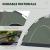Cort camping, 4 persoane, impermeabil, cu geanta, deschidere automata, verde si maro, 210x210x135 cm GartenVIP DiyLine