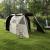 Cort camping, 4-5 persoane, impermeabil, cu vestibul, husa, kaki, 460x230x180 cm GartenVIP DiyLine