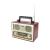 Radio portabil retro, bluetooth, 6w, mp3, usb, sd, 3 benzi am fm sw, sal MultiMark GlobalProd