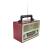 Radio portabil retro, bluetooth, 6w, mp3, usb, sd, 3 benzi am fm sw, sal MultiMark GlobalProd