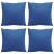 Perne de canapea, 4 buc., albastru royal, 50x50 cm, textil GartenMobel Dekor