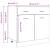 Dulap inferior cu sertar lemn vechi 80x46x81,5cm lemn prelucrat GartenMobel Dekor