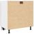 Dulap inferior cu sertar lemn vechi 80x46x81,5cm lemn prelucrat GartenMobel Dekor