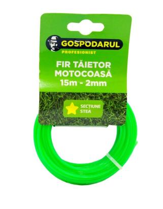 Fir taietor 15m - 2mm (sectiune stea) (MC) PowerTool TopQuality