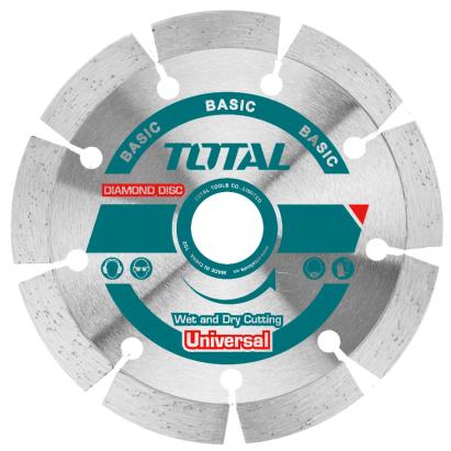 TOTAL - DISC DEBITARE BETON - 115MM PowerTool TopQuality