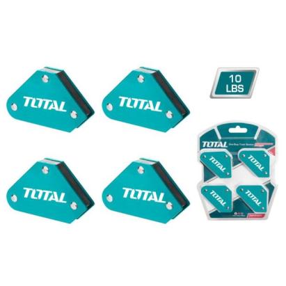 TOTAL - SET 4 COLTARE MAGNETICE PENTRU SUDURA  45°,90° PowerTool TopQuality