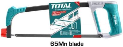 TOTAL - FIERASTRAU CU CADRU METALIC - 300MM / 12" - REGLABIL NEW PowerTool TopQuality