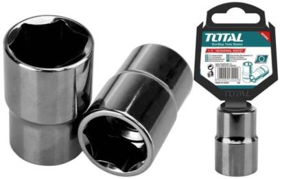 TOTAL - CHEIE TUBULARA - 1/2", 13MM (INDUSTRIAL) PowerTool TopQuality