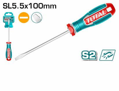 TOTAL - SURUBELNITA DREAPTA - 5.5MM - 100MM - S2 (INDUSTRIAL) PowerTool TopQuality