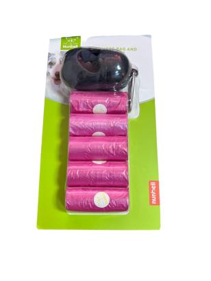 Distribuitor de Sacii pentru Excremente de Câine cu Suport în Formă de Os si 5rola / 75buc Sacii Handy KitchenServ