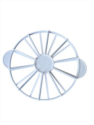Cutter de Tort din Plastic, Dublu Face, Alb 32.5x26.5x2.8 cm Handy KitchenServ