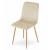 Set 4 scaune bucatarie/living, Artool, Lava, catifea, metal, bej deschis, 45x55x86 cm GartenVIP DiyLine