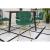 Set 4 scaune bucatarie/living, Artool, Nest, catifea, metal, verde si auriu, 47x53x73 cm GartenVIP DiyLine