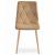 Set 4 scaune bucatarie/living, Artool, Libra, catifea, metal, maro, 45x54x86.5 cm GartenVIP DiyLine