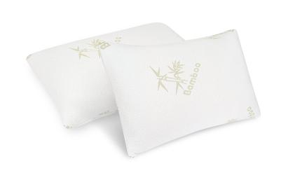 Set 2 perne Bamboo Memory Somnart, husa detasabila bambus, 50x70 cm Relax KipRoom