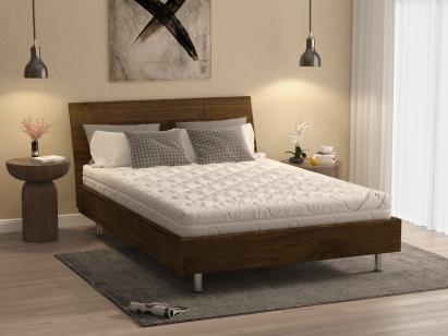 Saltea cu spumă poliuretanică Somnart HypoallergenicMed Bumbac 150x190, înălțime 16 cm, hipoalergenică, husă cu fermoar, rulată, fermitate medie Relax KipRoom