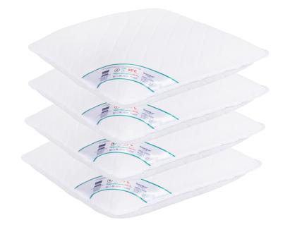 Set 4 perne matlasate microfibra HypoallergenicMed Somnart, lavabile la 95°C, 70 X 70 Relax KipRoom