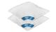 SET 2 Perne Somnomed Antimicrobiene si Antifungice lavabile la 95°C - 70 x 70 cm, vidat Relax KipRoom