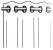 Draperie blackout, cu inele, Vegas Blackout, L135 x H245, gri Relax KipRoom