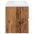 Dulap chiuvetă cu chiuvetă încorporată lemn vechi 91x39,5x49 cm GartenMobel Dekor