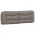 Pernă pentru tăblie de pat, gri taupe, 160 cm, material textil GartenMobel Dekor