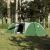 Cort de camping cupolă pentru 8 persoane, verde, impermeabil GartenMobel Dekor