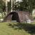 Cort de camping cupolă pentru 6 persoane, maro, impermeabil GartenMobel Dekor